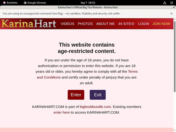 Accounts To Karinahart.com