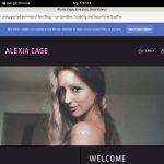 Alexiacage.modelcentro.com Join Free