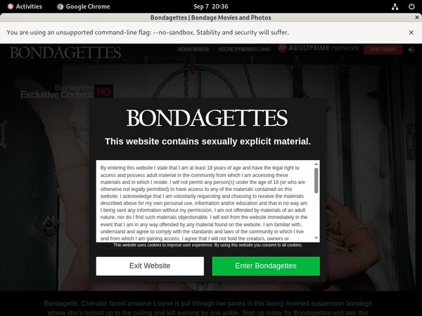 Bondagettes Discounted Membership Bondagettes Discounted Membership