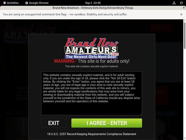 Brand New Amateurs Discount Today