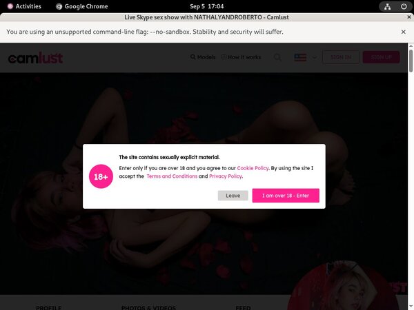 Camlust.com Trial Membership