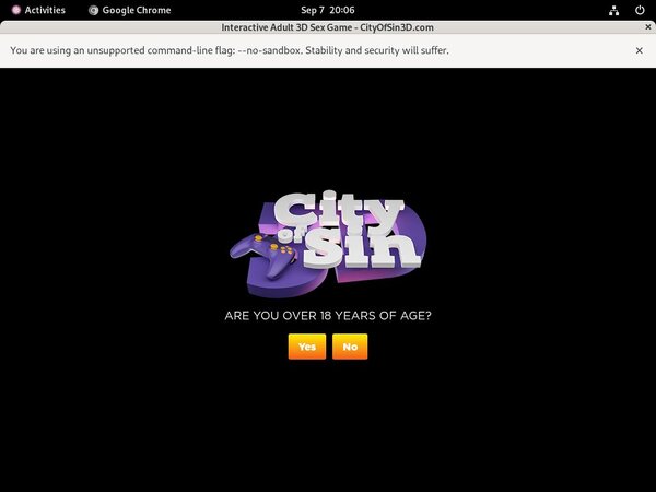 City Of Sin 3D Mail Order