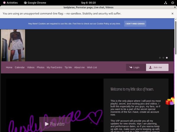 Com Modelcentro Luvlylarae Trial