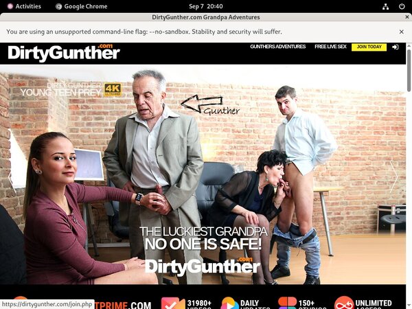 Dirty Gunther Password Blog