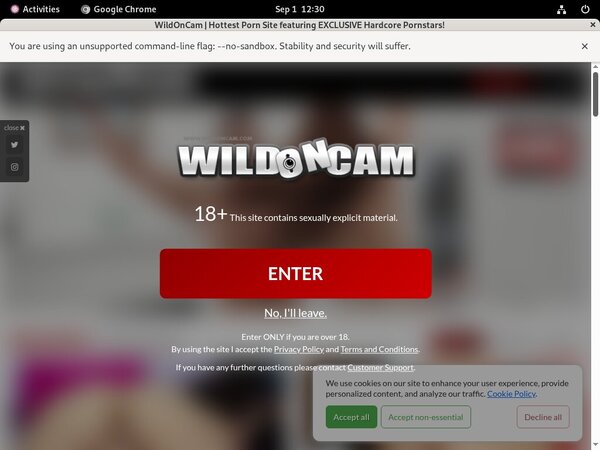 Discount Codes Wild On Cam
