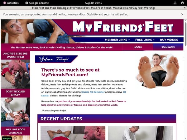Discount My Friends Feet Membership