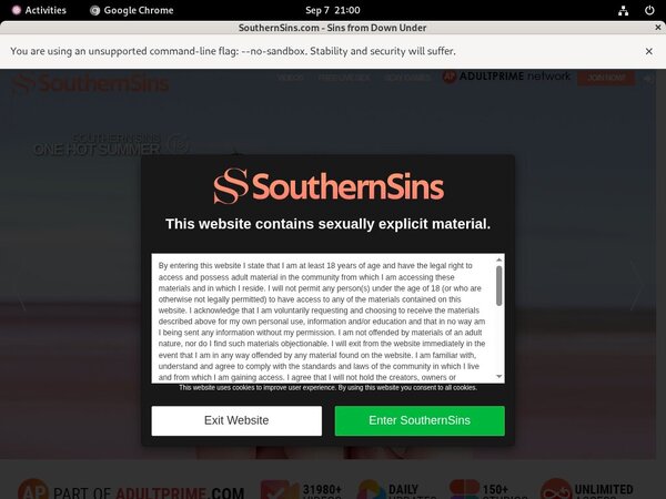 Discount Southernsins Tour