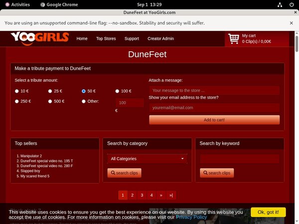 Dunefeet Nude Photos