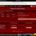 FRENCH GIRLS FEET Cams
