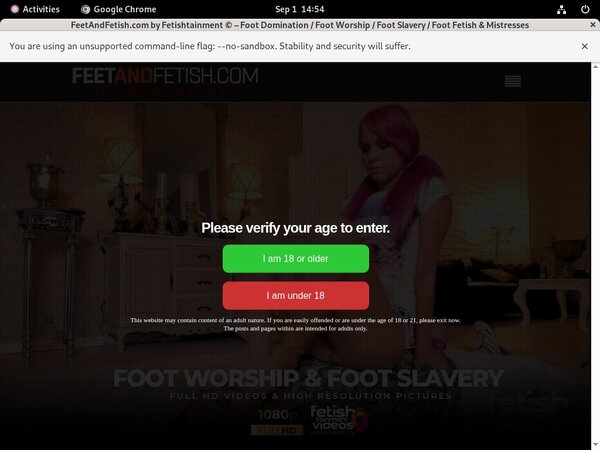 Feet And Fetish Discount Payment