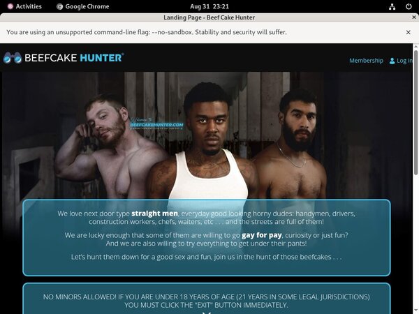 Free Beefcakehunter Premium Accounts