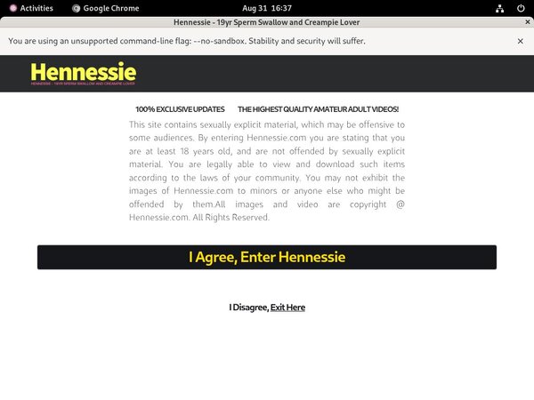 Free Hennessie Accounts And Passwords