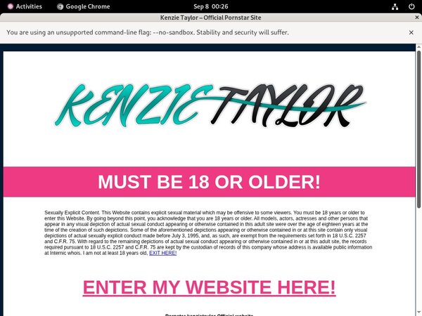 Free Kenzietaylor Account New
