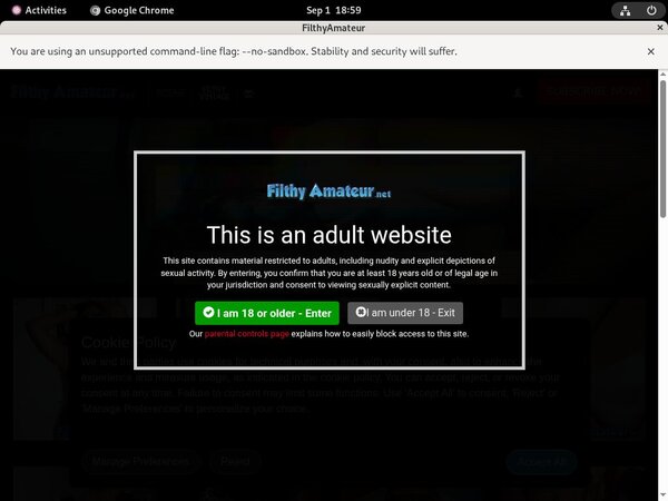 Free Working Filthyamateur.net Accounts