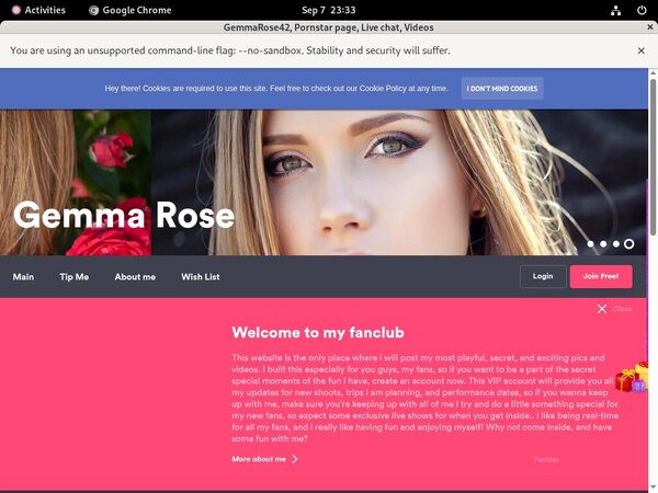 GemmaRose42 Accounts Daily
