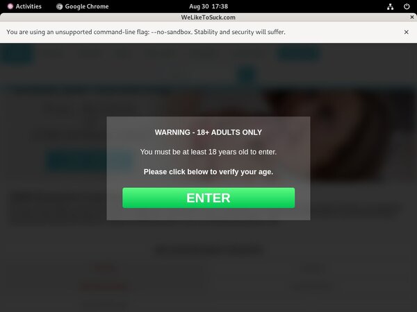 Get We Like To Suck Free Logins