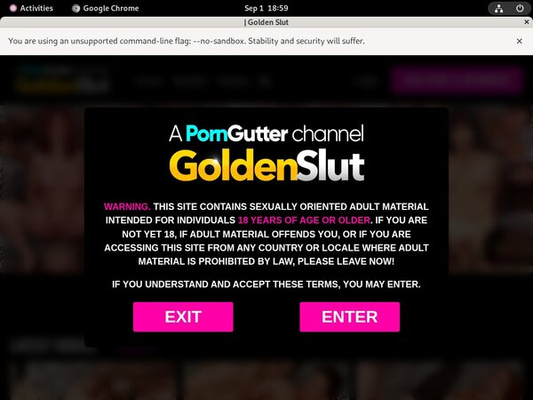 Golden Slut Create Account