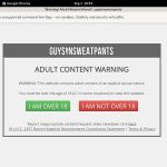 Guys In Sweatpants Usernames