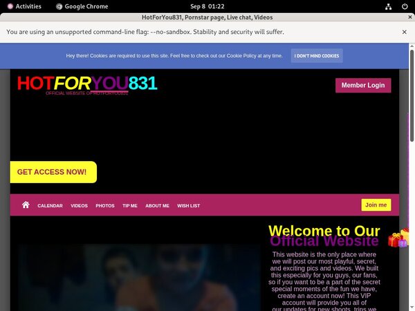 HotForYou831 Free Acount