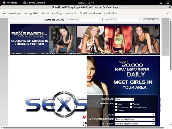 How To Join Search Sex For Free
