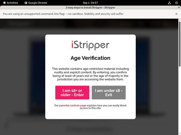 Istripper.com With Prepaid Card