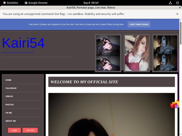 Kairi54 Discount Join Page