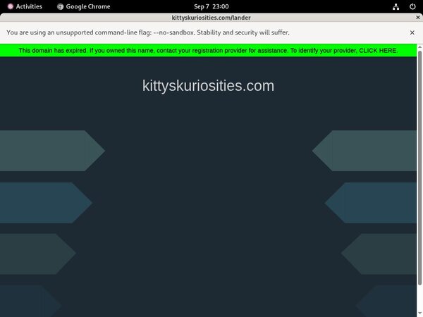 Kittyskuriosities.com Account New