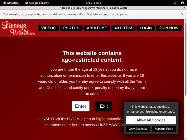 Limited Linseysworld.com Promo