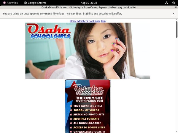 Login For Osakaschoolgirls