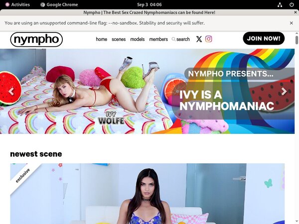 Nympho Working Account