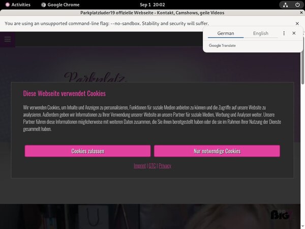 Parkplatzluder19 Login Information