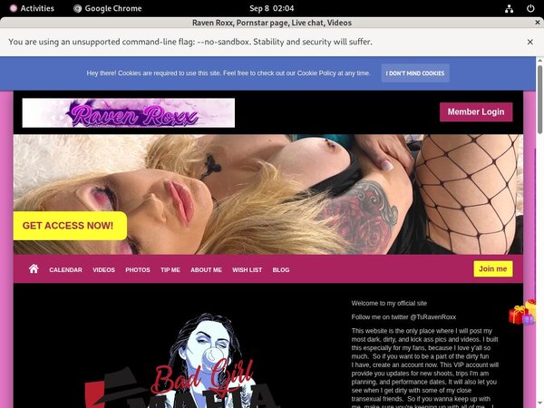 RavenRoxx X