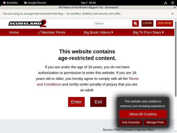 Scoreland2 Website Accounts
