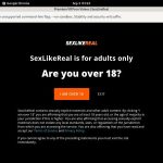 Sexlikereal Join Via Paypal