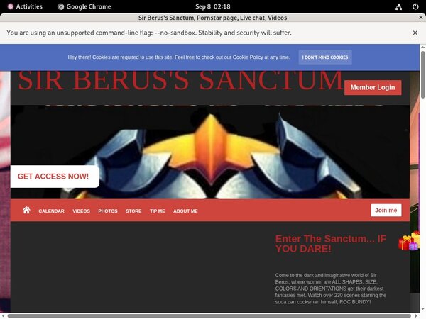 Sir Berus's Sanctum Full