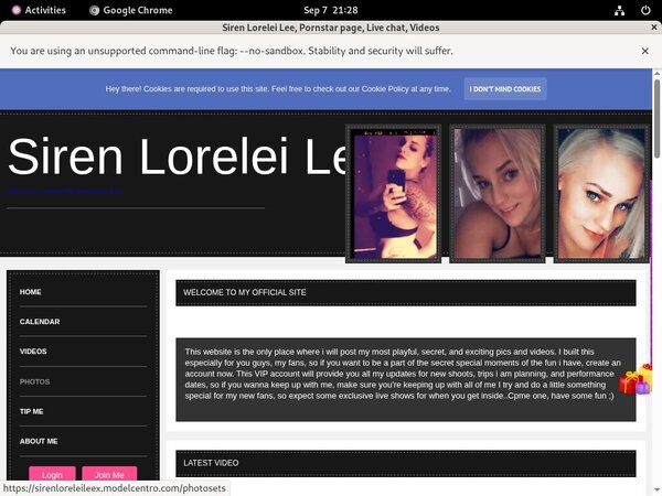 Siren Lorelei Lee Paypal Options