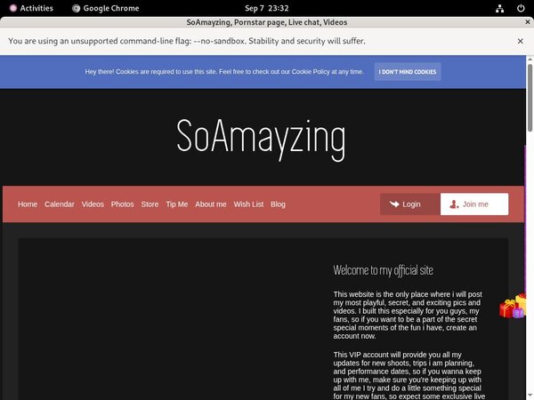 SoAmayzing Pro Biller Page