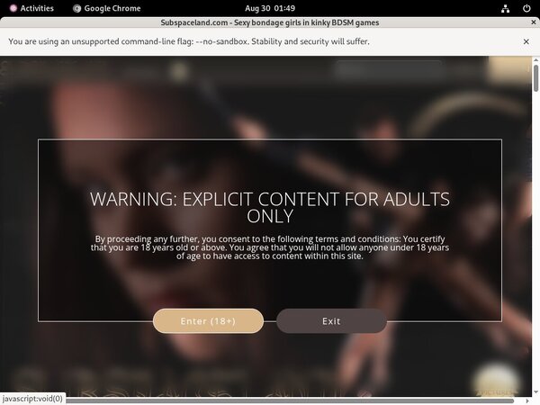 Subspace Land Account Password