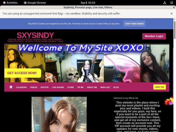 SxySindy Promo Code