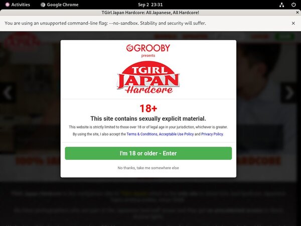 Tgirljapanhardcore.com Payment Methods