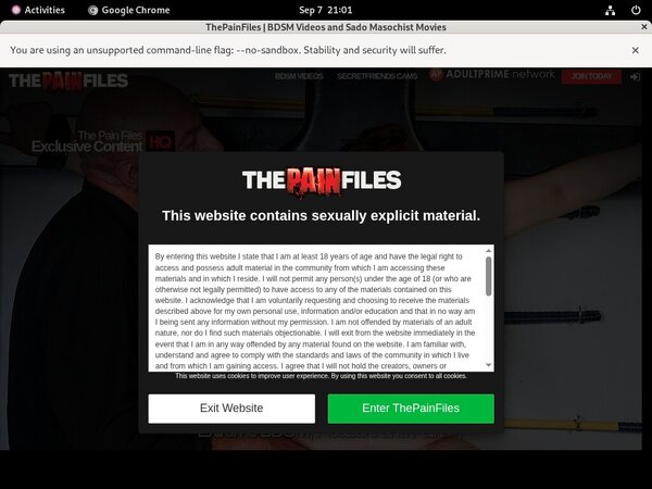 The Pain Files Discount Vendo