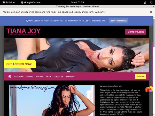 Tianajoy.modelcentro.com Trial Membership Deal Tianajoy.modelcentro.com Trial Membership Deal