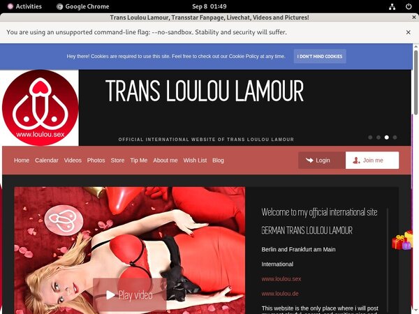 TransLoulouLamour Trial Membership $1 TransLoulouLamour Trial Membership $1