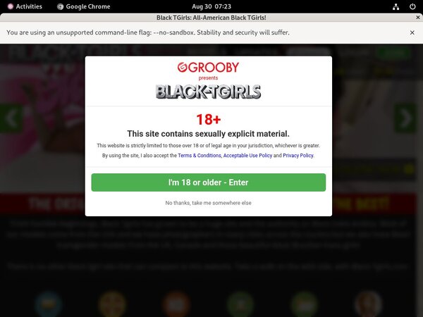 Trial Black TGirls Account