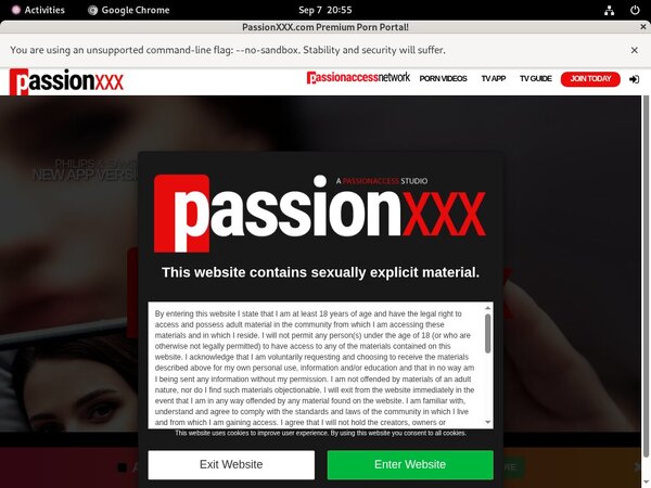 Try Passion XXX For Free