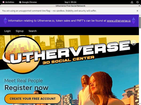 Utherverse Promo Trial