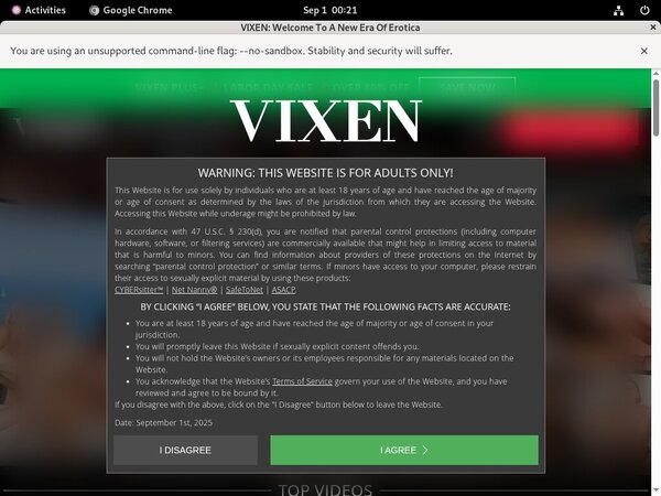 Vixen Offer Paypal
