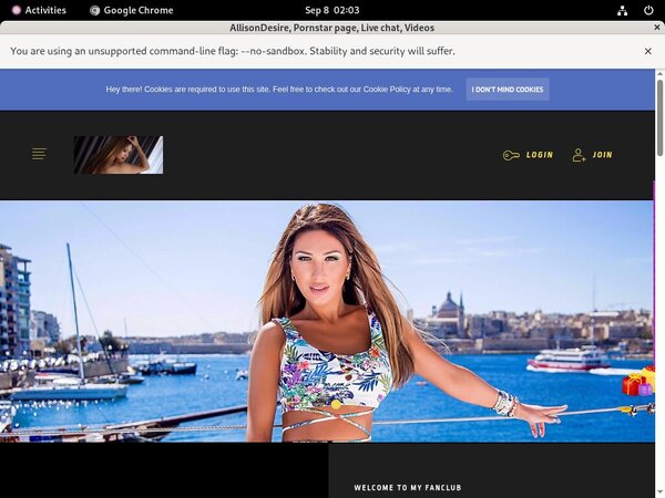 Working AllisonDesire Password