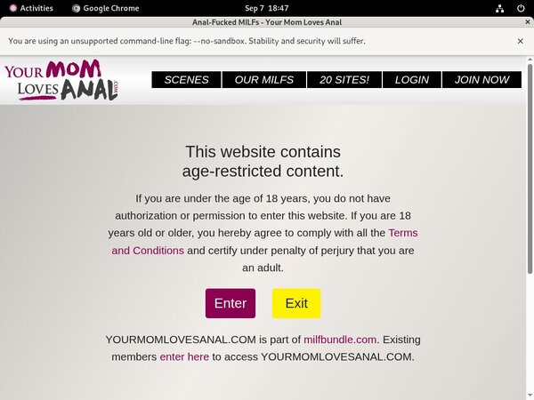Yourmomlovesanal Active Password