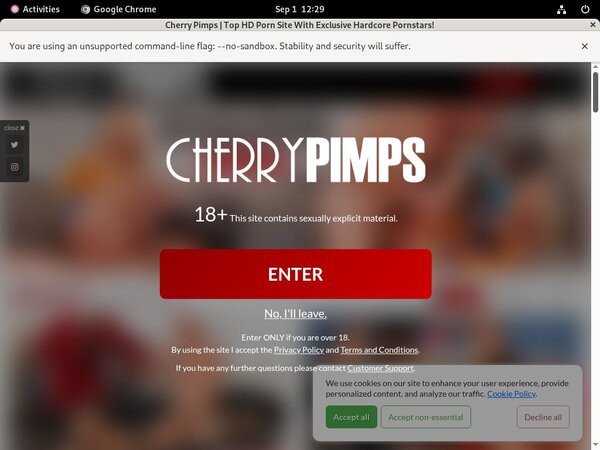 Cherry Pimps Get A Password